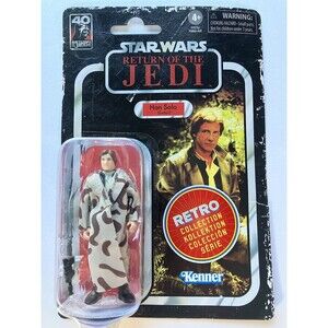 Star Wars Return of the Jedi RETRO COLLECTION Han Solo Endor 3.75" figure